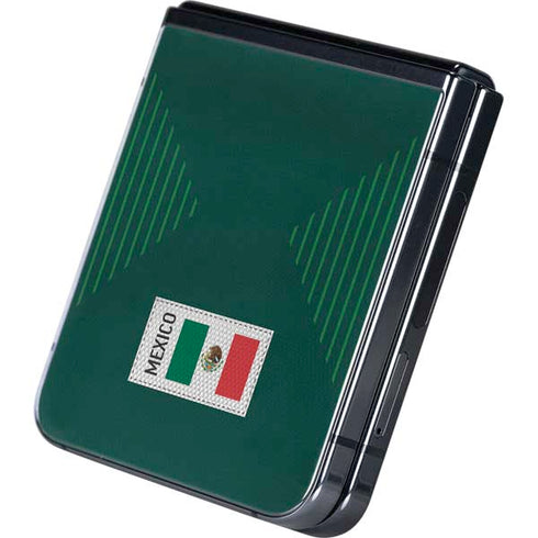Mexico Soccer Flag Galaxy Z Flip5 5G Skin